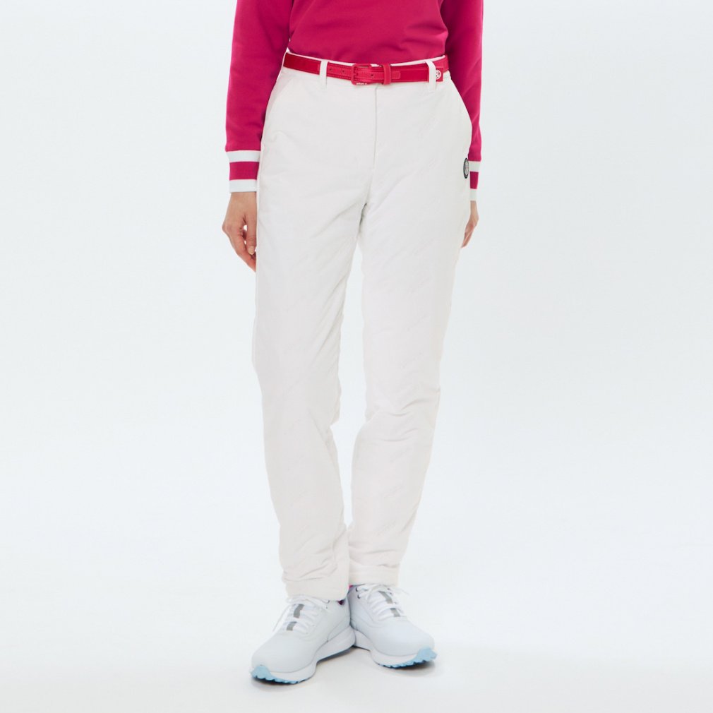 アンパスィ レディース ゴルフウェア ロングパンツ 秋 冬 エ