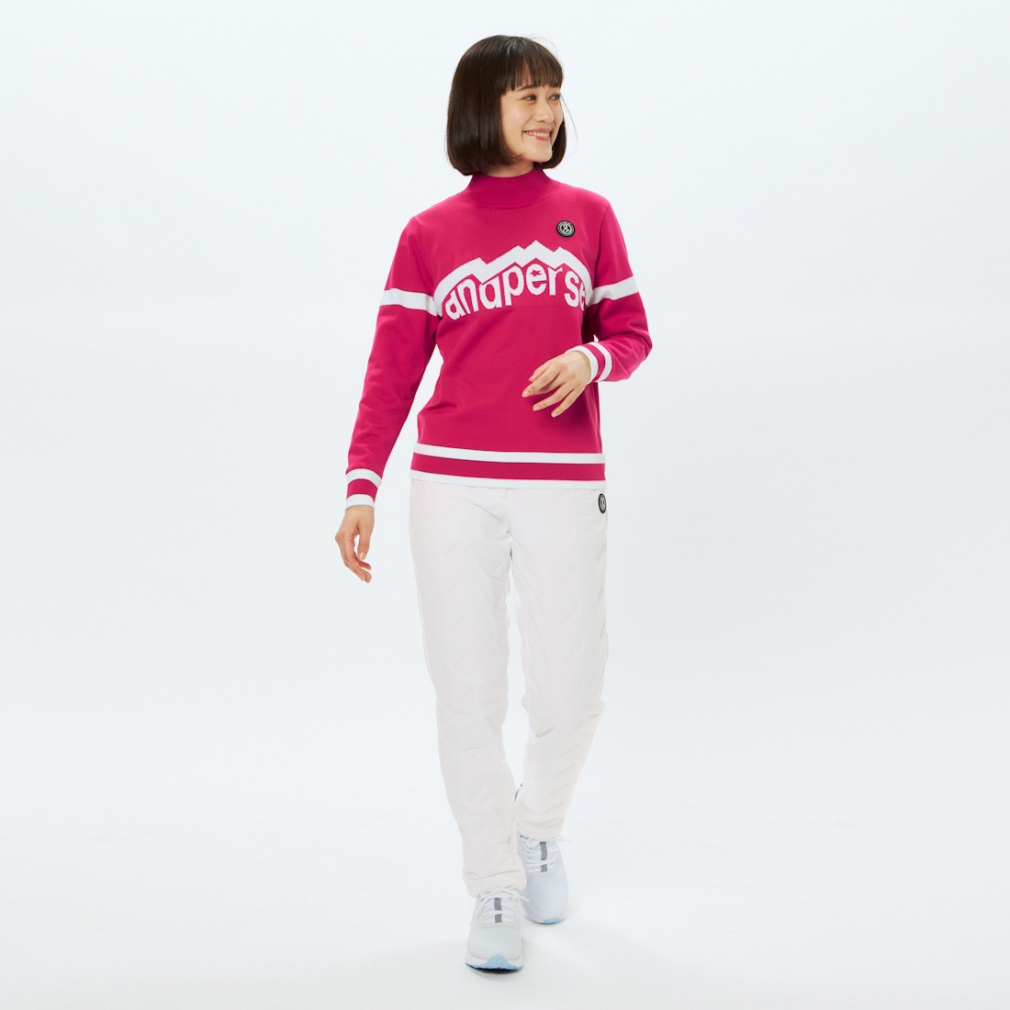 アンパスィ レディース ゴルフウェア ロングパンツ 秋 冬 エ