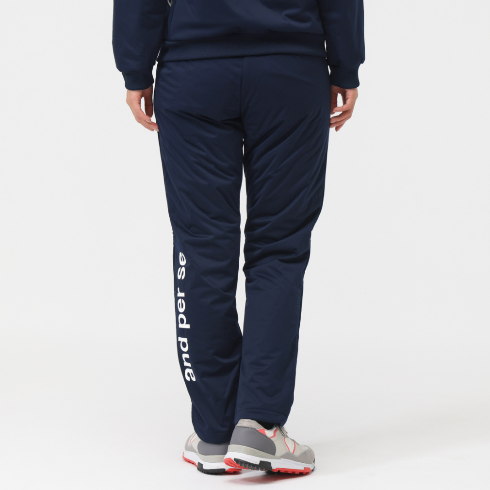 アンパスィ レディース ゴルフウェア ロングパンツ 秋 冬 AIRJUSTER 中