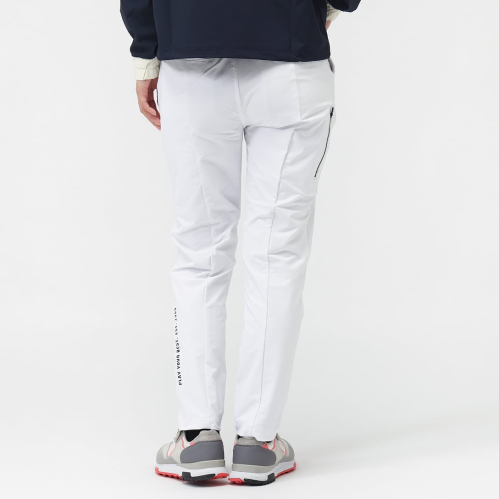 ピン レディース ゴルフウェア ロングパンツ 秋 冬 ダブルフェイス切替