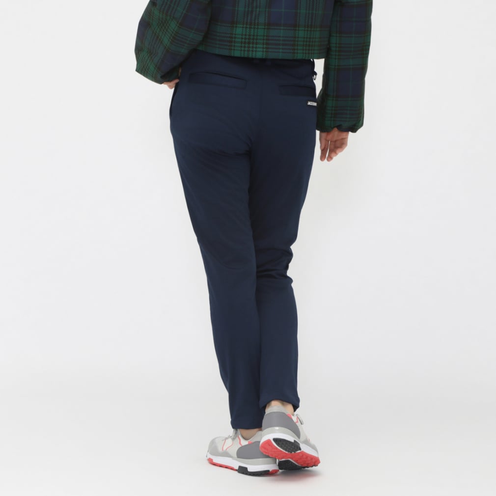 ジャック バニー レディース ゴルフウェア ウインドパンツ 秋 冬 ピン