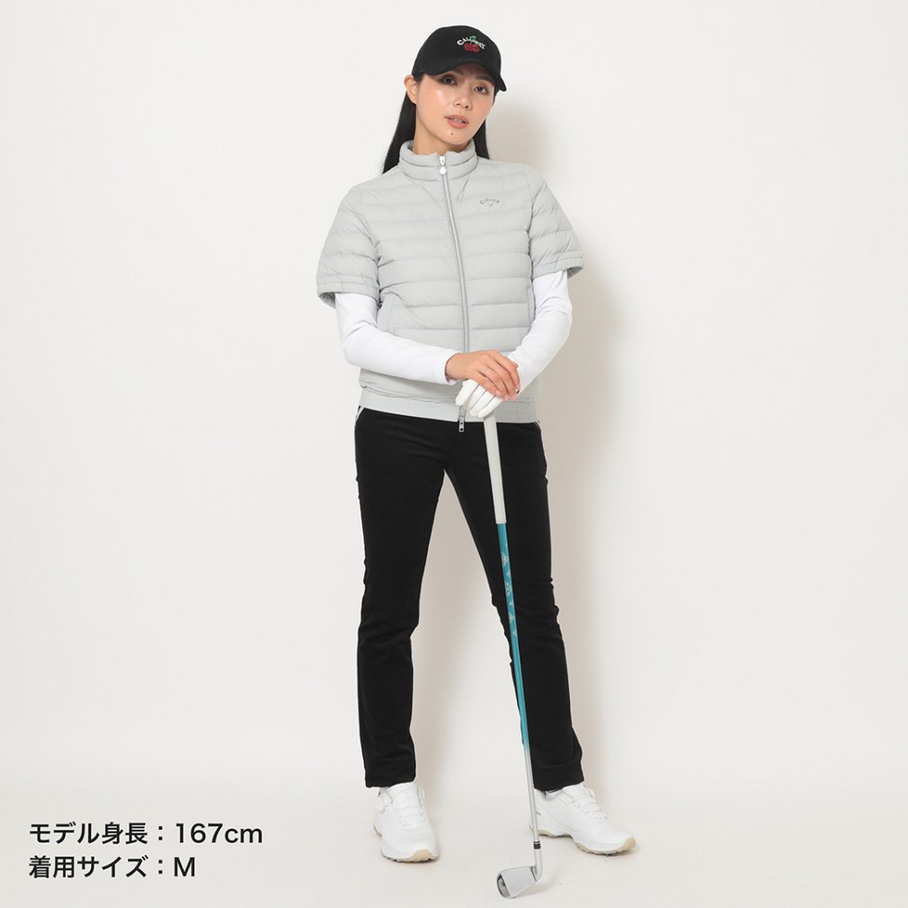 キャロウェイ レディース ゴルフウェア ロングパンツ 秋 冬 8ウェイ