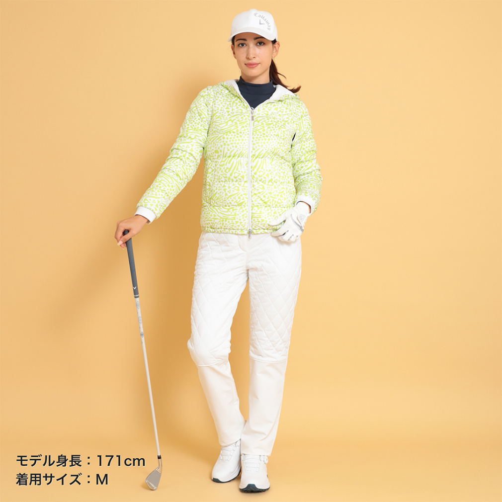 キャロウェイ レディース ゴルフウェア ウインドパンツ 秋 冬 スター