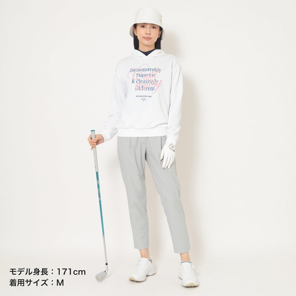 キャロウェイ レディース ゴルフウェア ロングパンツ 秋 冬 8ウェイ