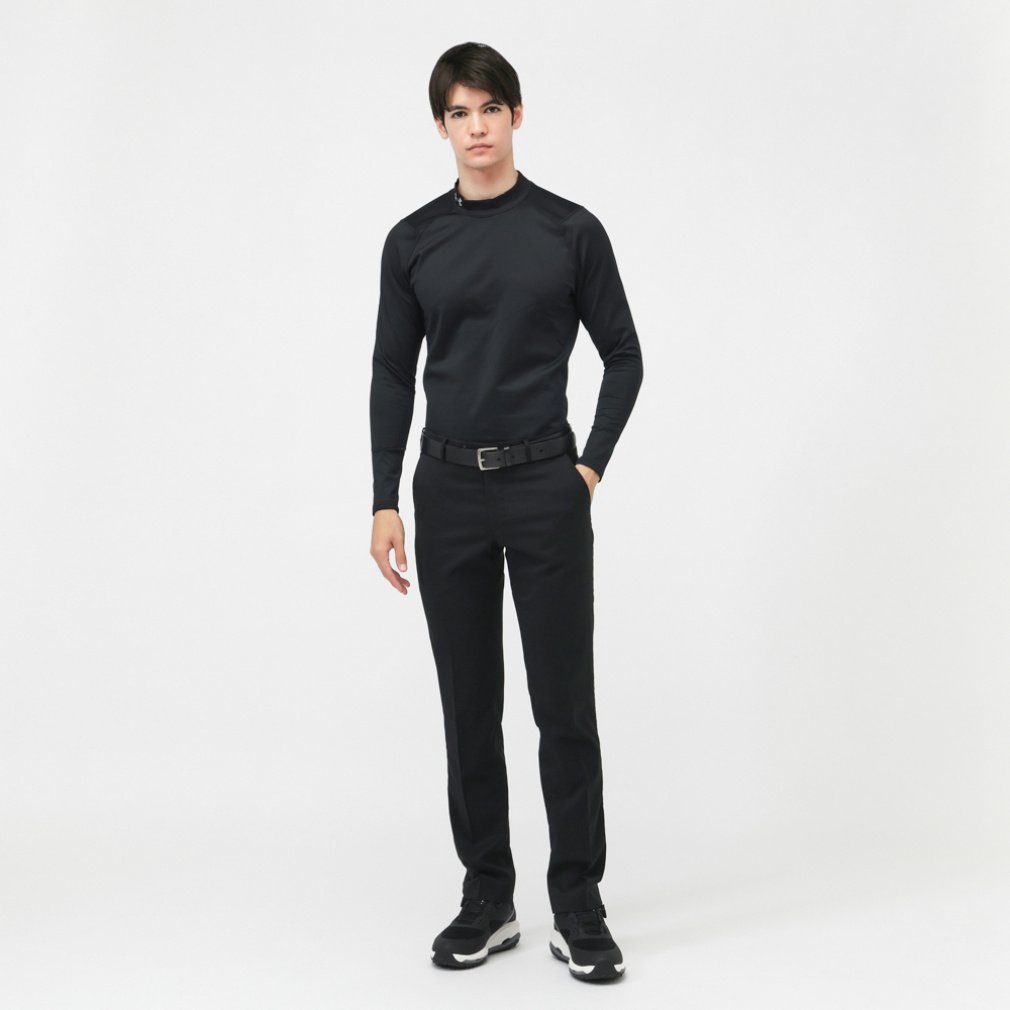 UAコールドギアインフラレッド フィッティド ロングスリーブ モック