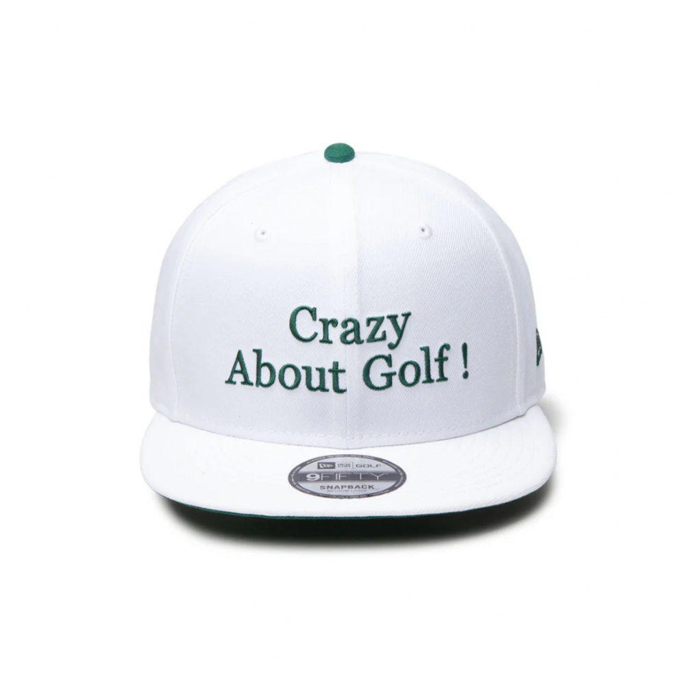 ニューエラ ゴルフウェア キャップ 春 夏 GF 950 CRAZY ABOUT GOLF WHI