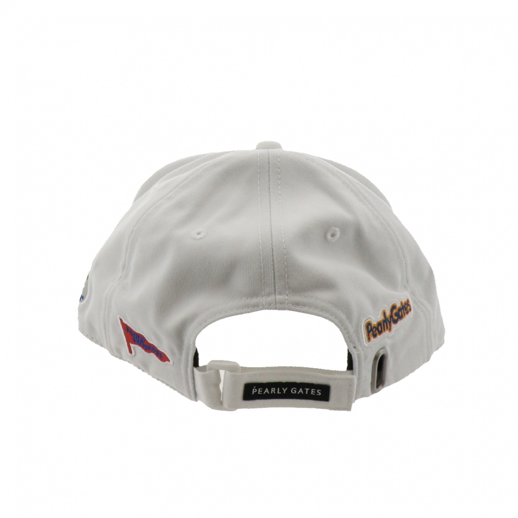 パーリーゲイツ ゴルフウェア キャップ 秋 冬 2段ロゴリサイクルツイル