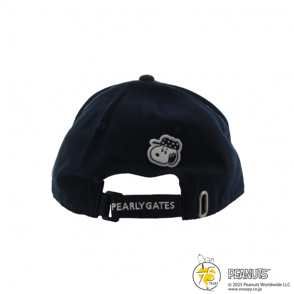 パーリーゲイツ ゴルフウェア キャップ 秋 冬 SNOOPY リサイクルツイル