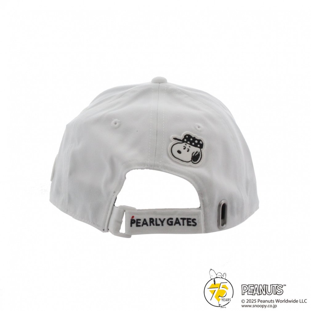 パーリーゲイツ ゴルフウェア キャップ 秋 冬 SNOOPY リサイクルツイル