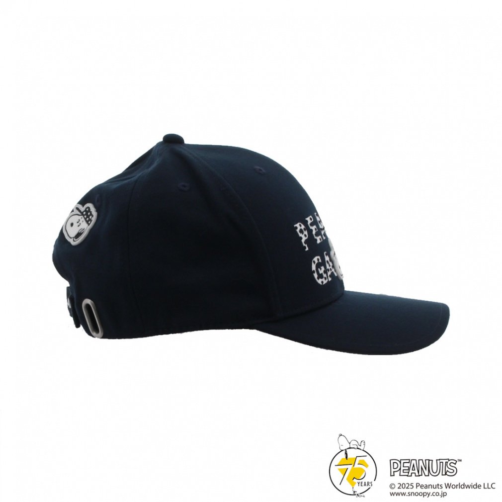 パーリーゲイツ ゴルフウェア キャップ 秋 冬 SNOOPY リサイクルツイル