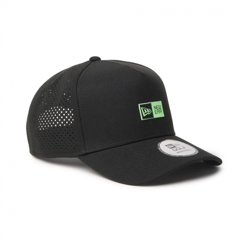 ニューエラ ゴルフウェア キャップ 春 夏 GF 940AF LP BOX LOGO BLK