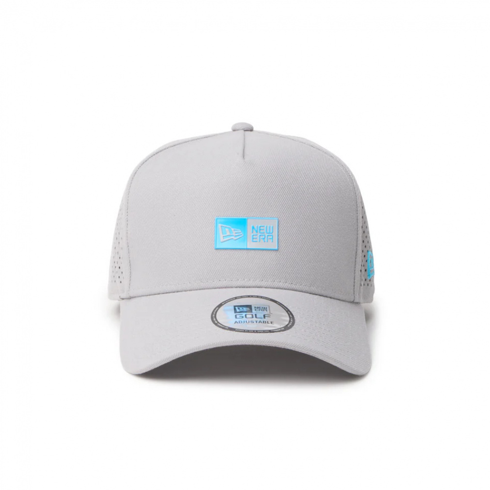 ニューエラ ゴルフウェア キャップ 春 夏 GF 940AF LP BOX LOGO GRY