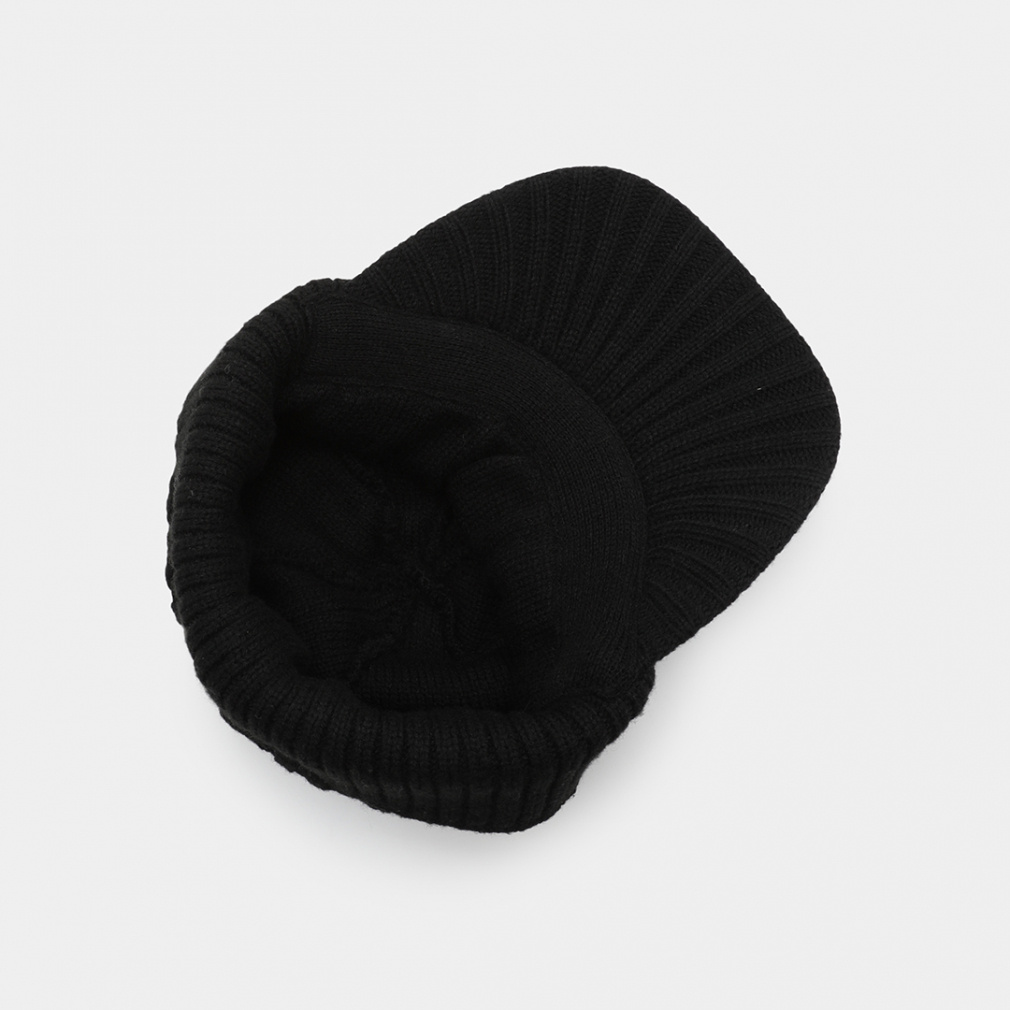 キャロウェイ ゴルフウェア ニット帽子 秋 冬 ツバ付きニットキャップ