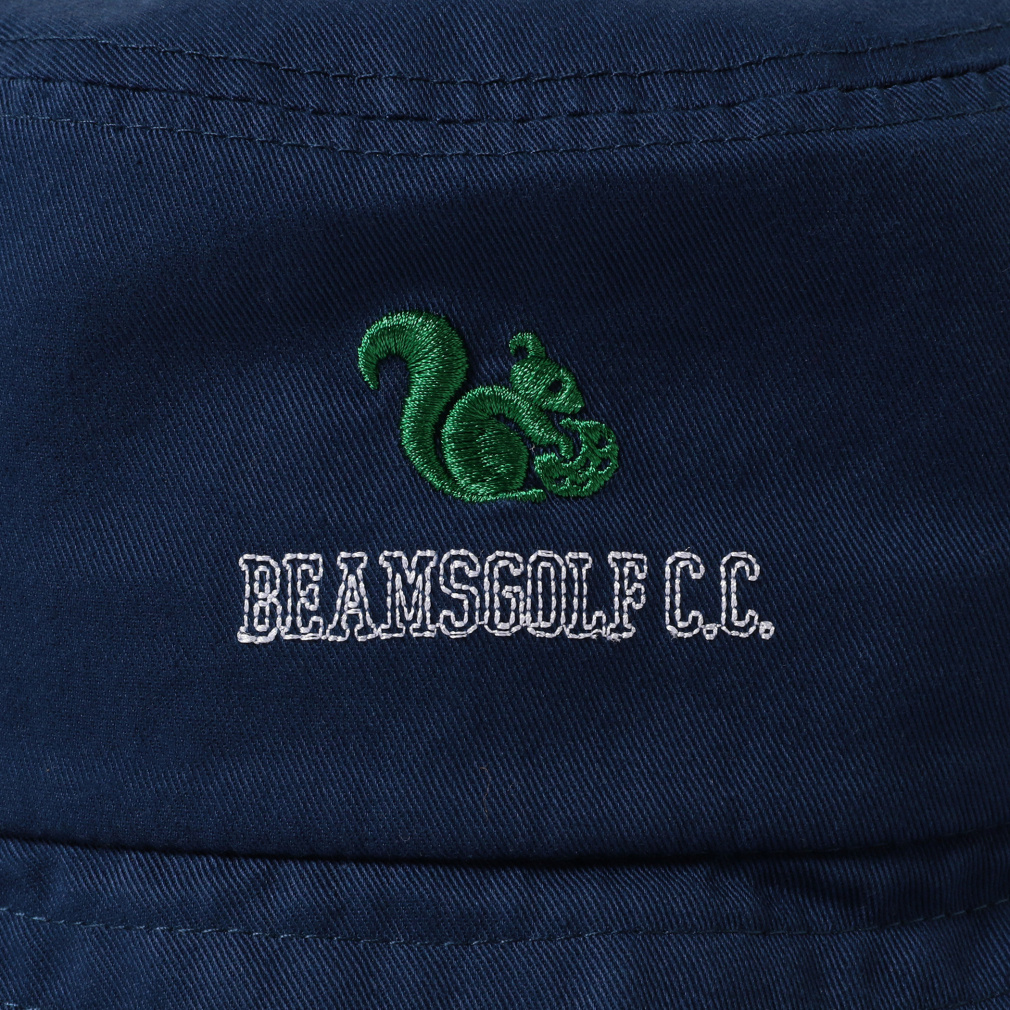 ビームスゴルフ ゴルフウェア ハット 秋 冬 刺繍 シーズンロゴ