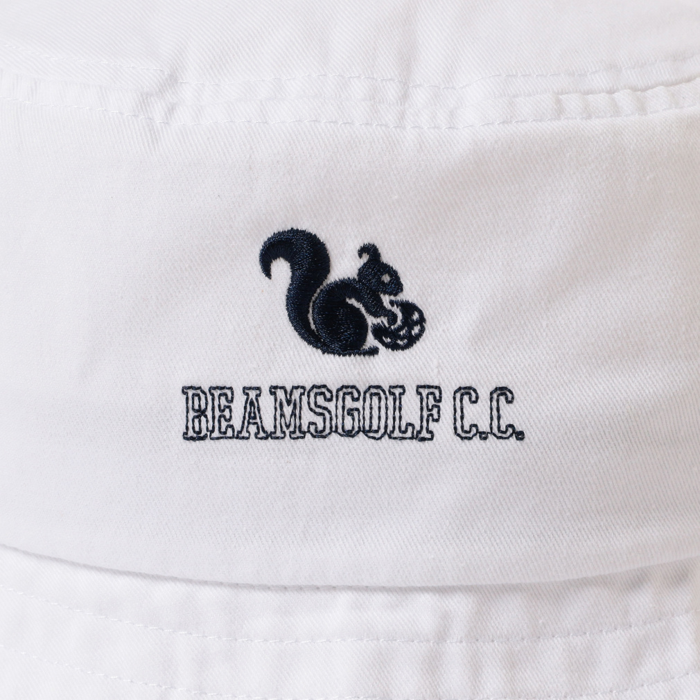 ビームスゴルフ ゴルフウェア ハット 秋 冬 刺繍 シーズンロゴ