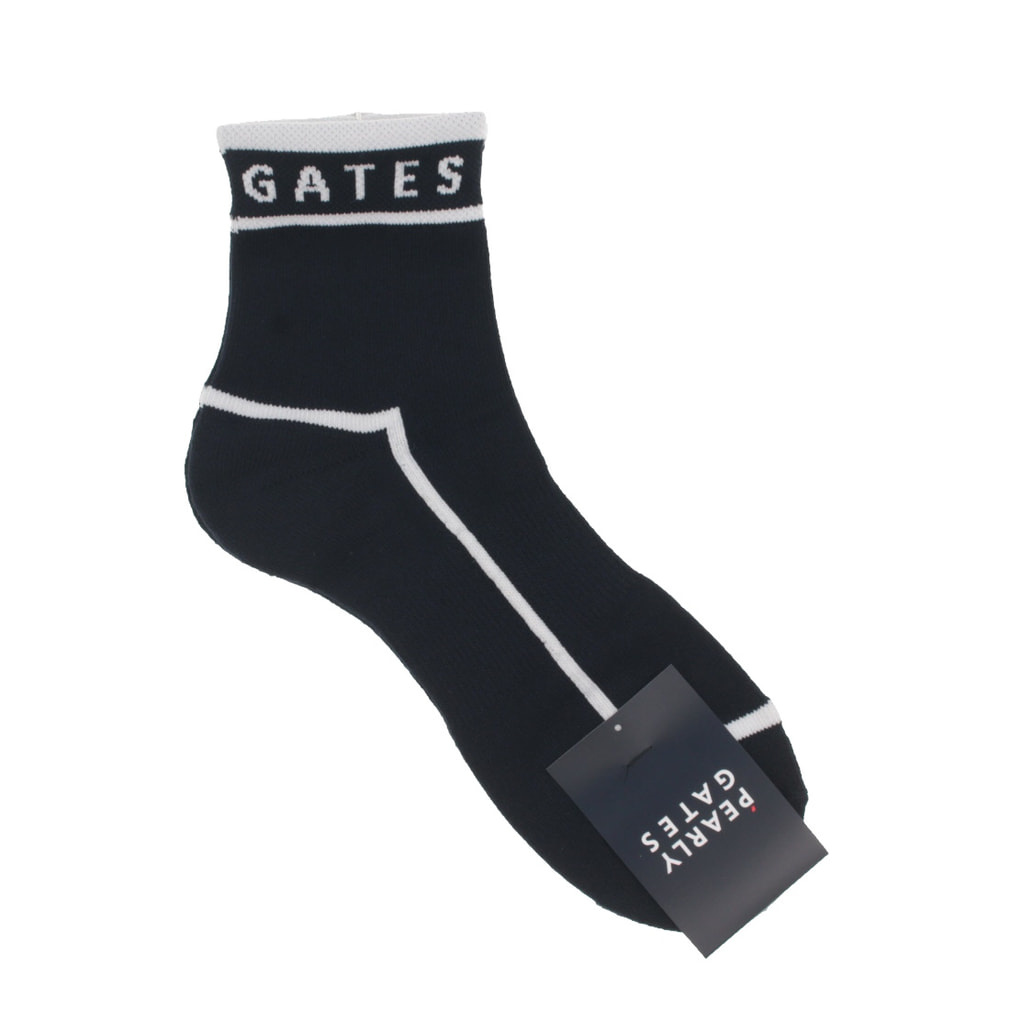 パーリーゲイツ ゴルフウェア ソックス 春 夏 パイピングショートSOX