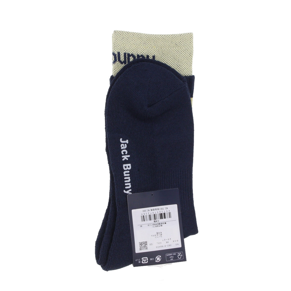 ジャック バニー ゴルフウェア ソックス 春 夏 接触冷感ミドル丈 Mens