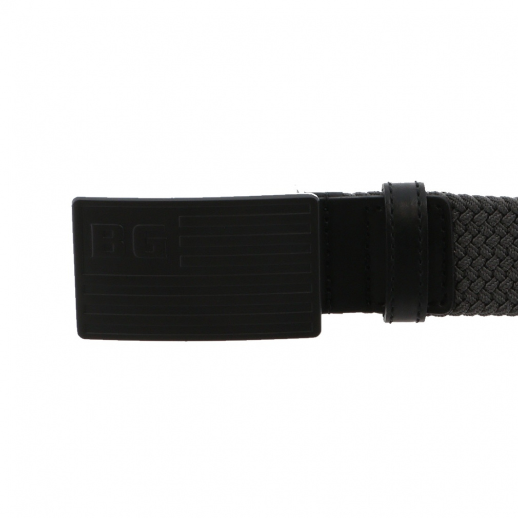 BRIEFING GOLF BG BUCKLE レザーベルト (ホワイト) BG BUCKLE LEATHER BELT（BG バックルレザーベルト）（BRG191M38