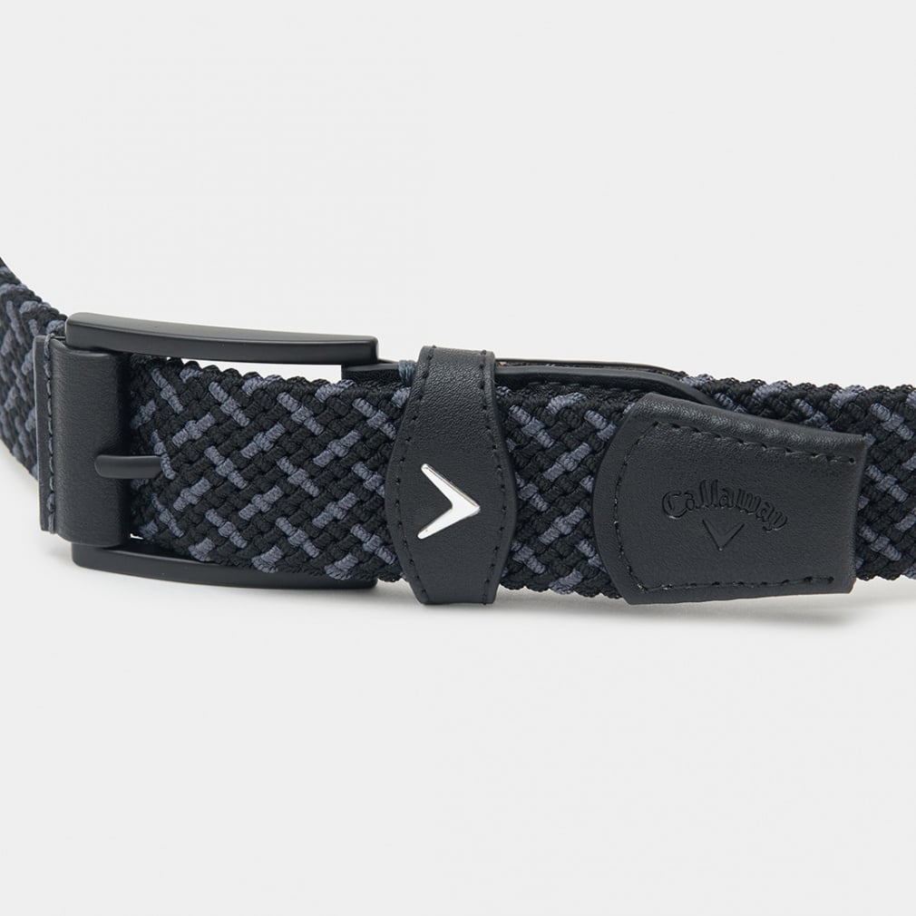 キャロウェイ ゴルフウェア ベルト 春 夏 袋織ゴムメッシュ ベルト