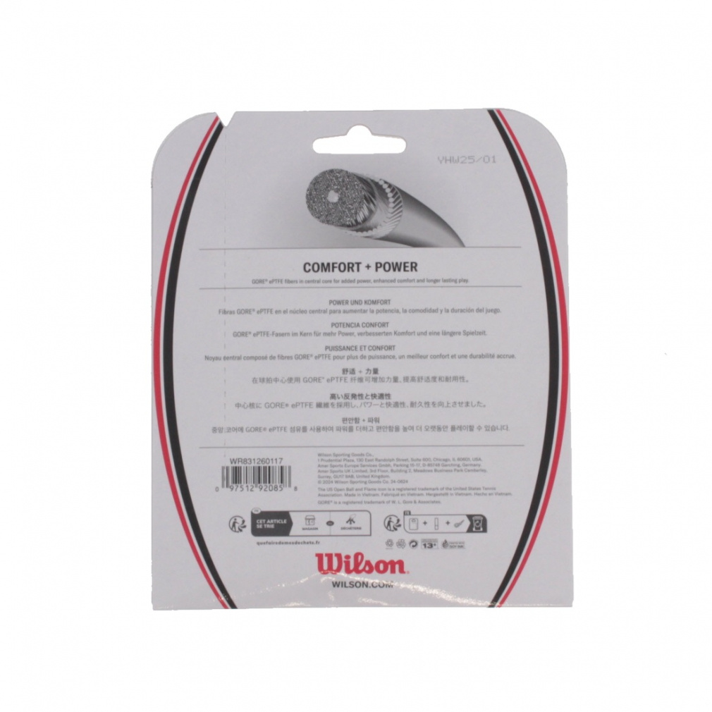 ウイルソン Wilson テニスガット・ストリング REPEL 17 REEL Natural