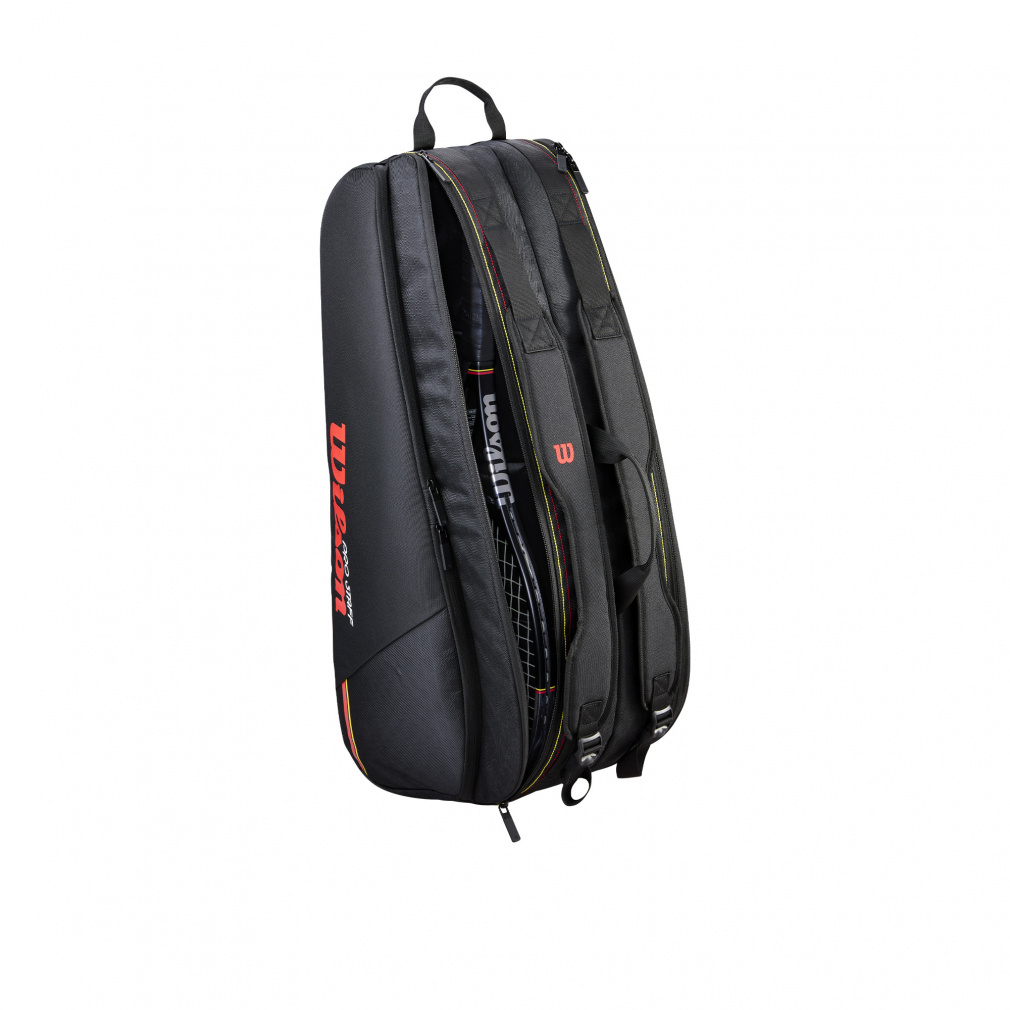 ウイルソン PRO STAFF CLASSIC 6PK RACKETBAG Black プロスタッフ