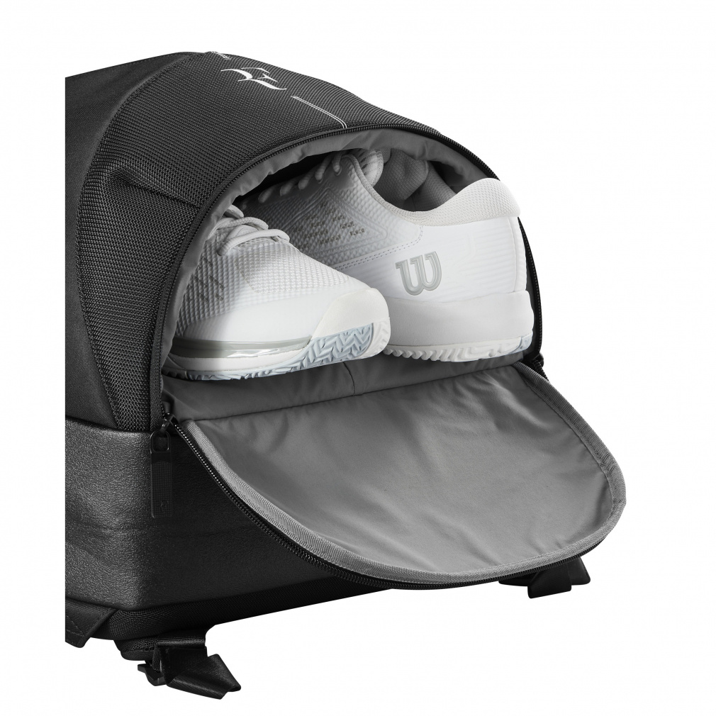 ウイルソン RF BACKPACK BLACK WR80328010 ラケット2本収納可能