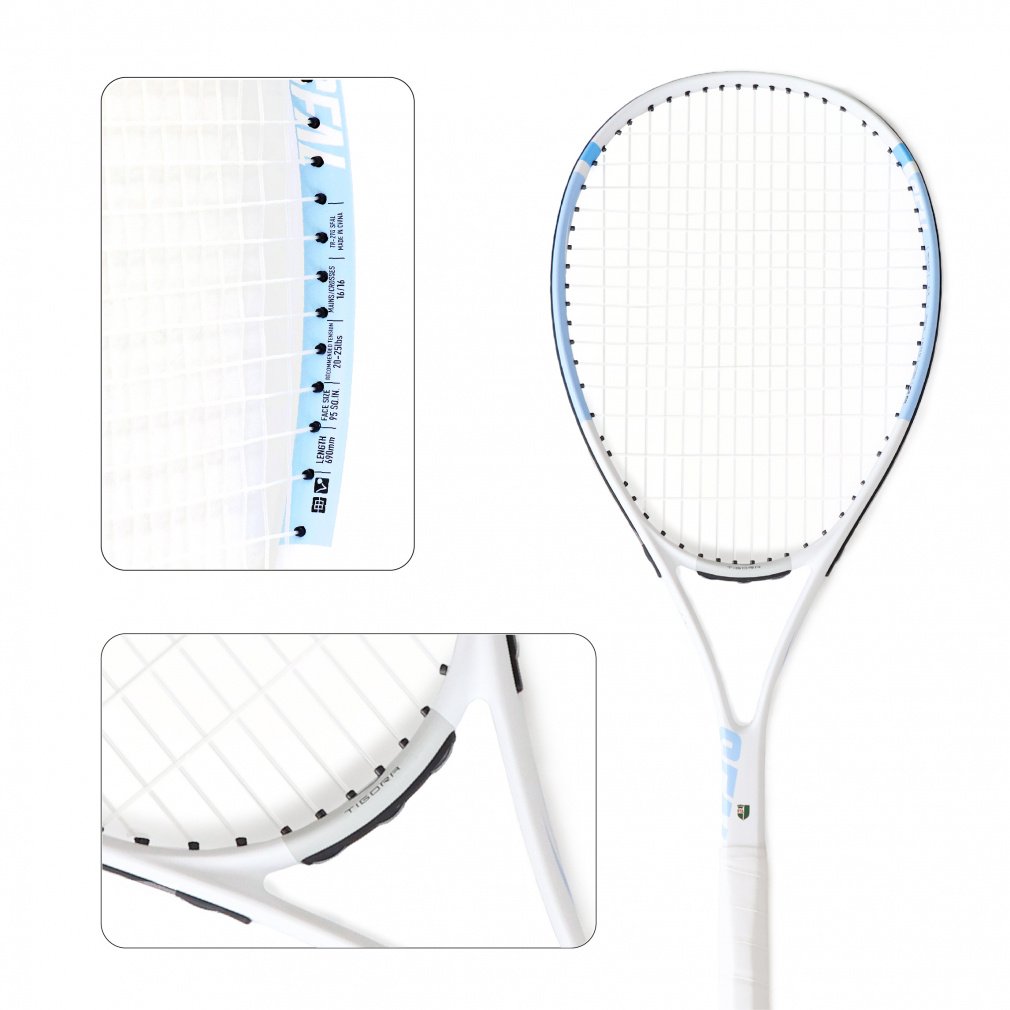 軟式テニスラケット ホワイト/ブルー 軟式テニスラケットホワイト