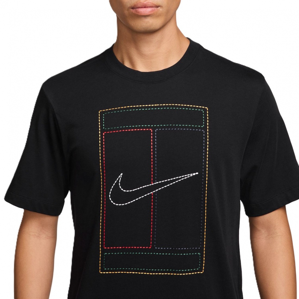 ナイキコート　ヘリテージ　シャツ　　　　★新品★ ナイキ メンズ テニス 半袖Tシャツ ナイキコート ヘリテージ メンズT