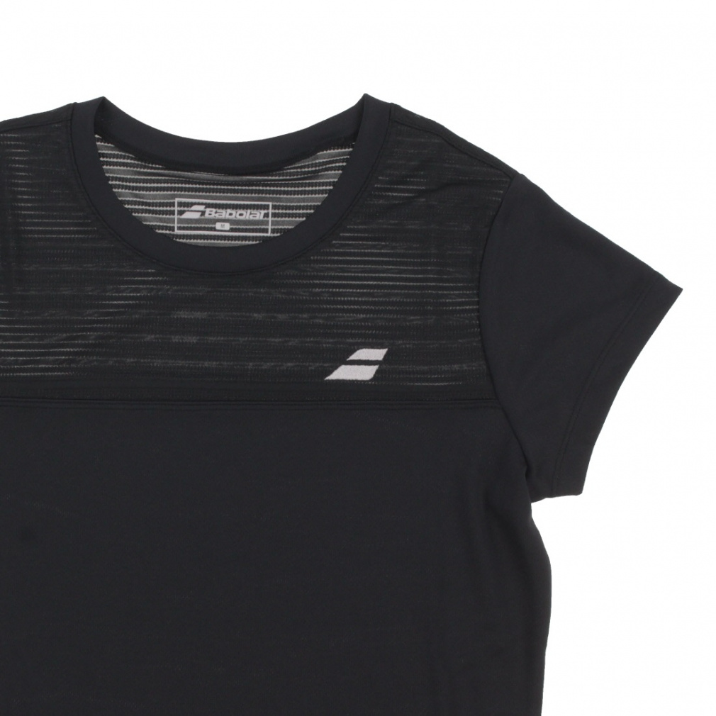 バボラ レディス テニス 半袖Tシャツ PURE SHORT SLEEVE SHIRT PURE