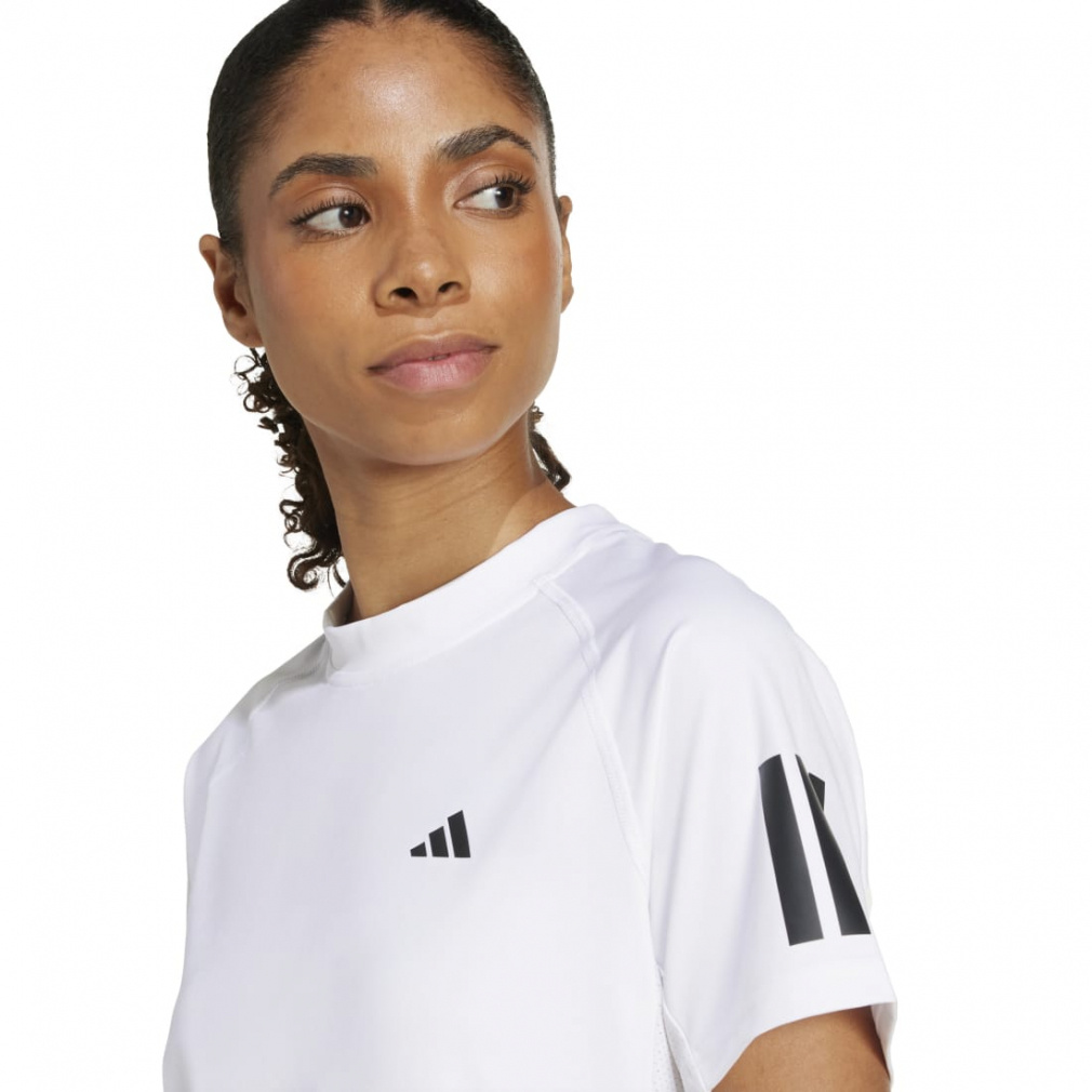 クラブ スリーストライプス テニス クライマクール半袖Tシャツ