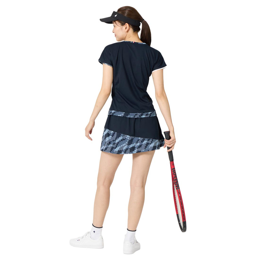 ルコック レディス テニス 半袖Tシャツ Aile forme ゲームシャツ JTA