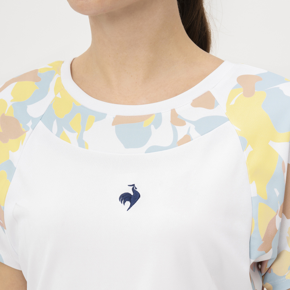 ルコック レディス テニス 半袖Tシャツ サンスクリーンシリーズ 2way