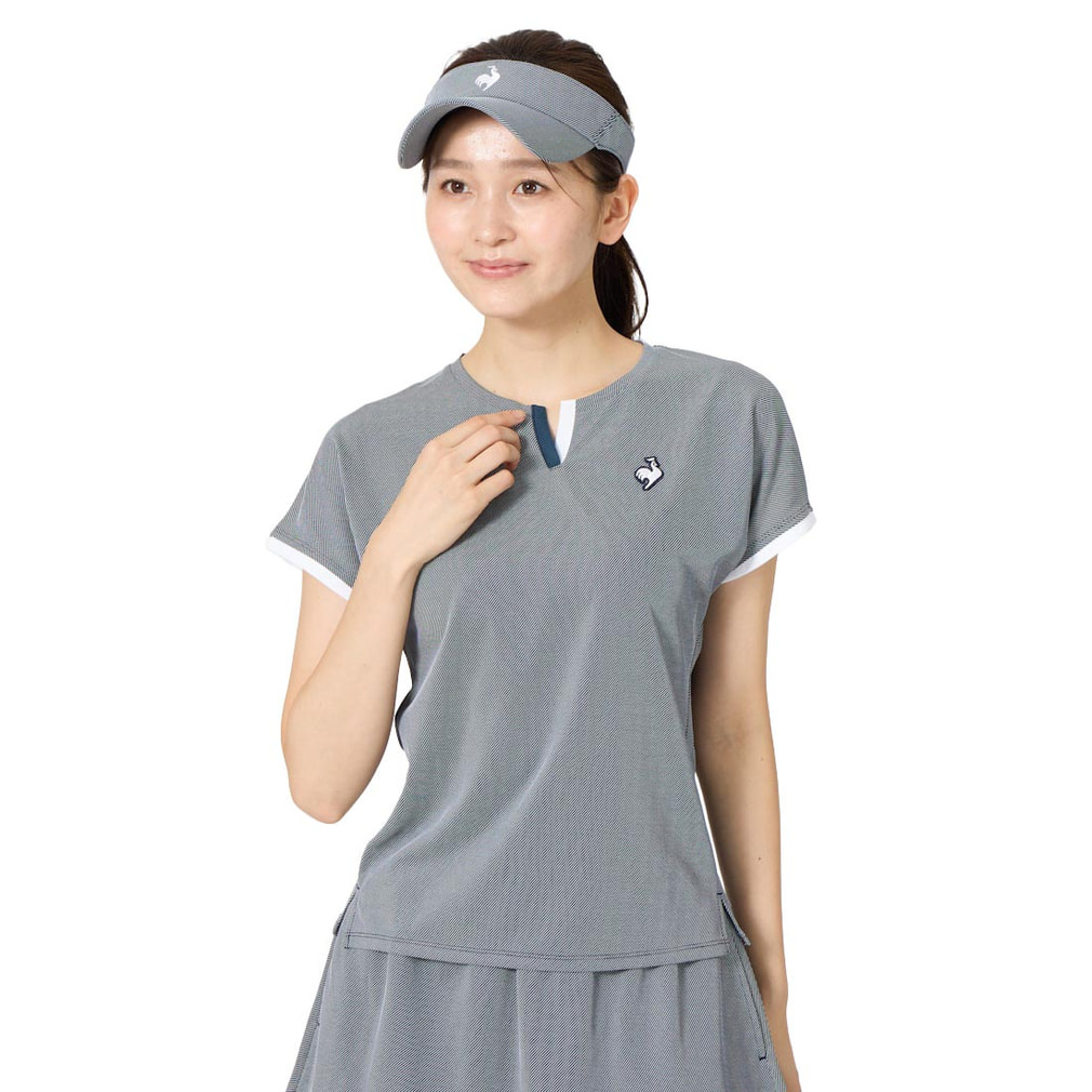 ルコック レディス テニス 半袖Tシャツ ゲームシャツ JTA公認