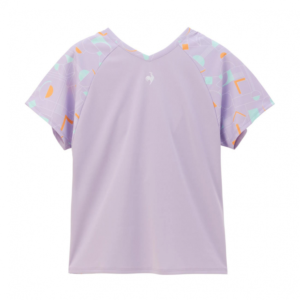 ルコック レディス テニス 半袖Tシャツ 【前後2way】サンスクリーン