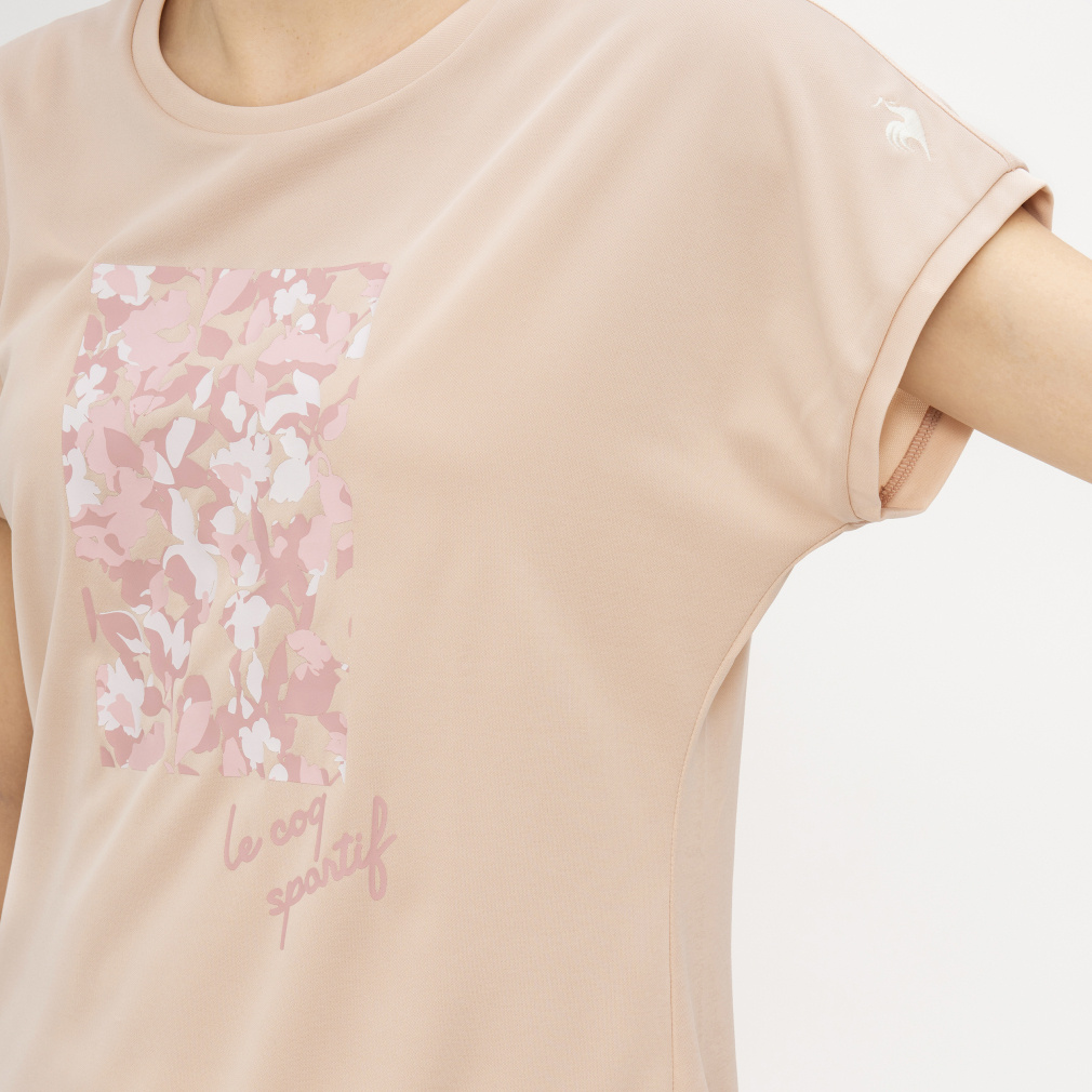 ルコック レディス テニス 半袖Tシャツ 汗染み軽減プラクティスシャツ