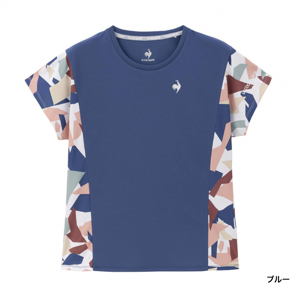 ルコック レディス テニス 半袖Tシャツ グラフィックゲームシャツ ルコック レディス テニス 半袖Tシャツ グラフィックゲームシャツ