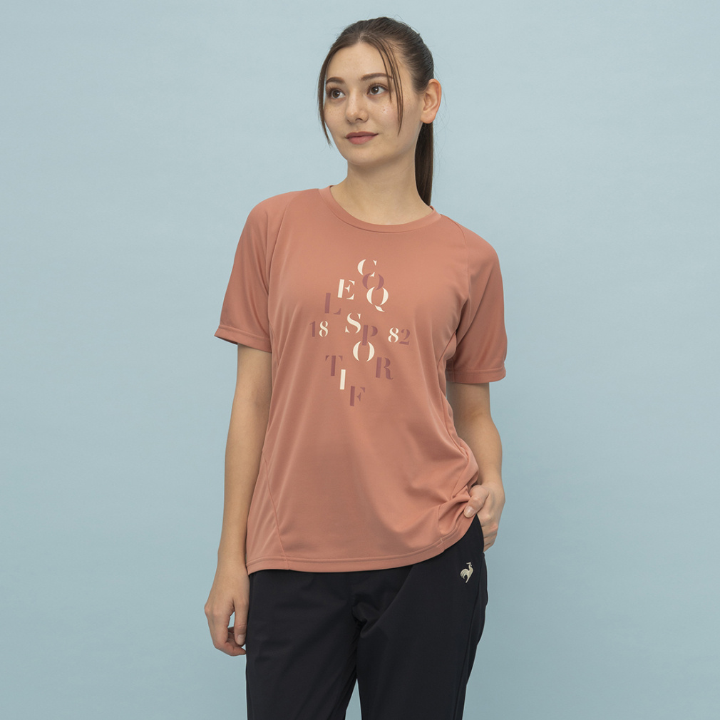 ルコック レディス テニス 半袖Tシャツ 汗染み軽減半袖Tシャツ