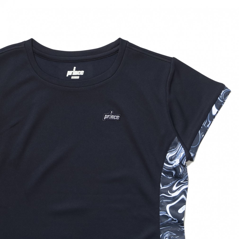 No.143 Prince ストライプゲームシャツ☆NAVY☆新品☆LL☆ No.143 Prince ストライプゲームシャツ☆NAVY☆新品☆LL☆