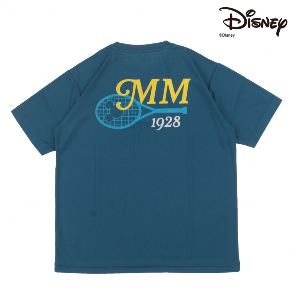 ディズニー メンズ レディス テニス 半袖Tシャツ ミッキーマウス