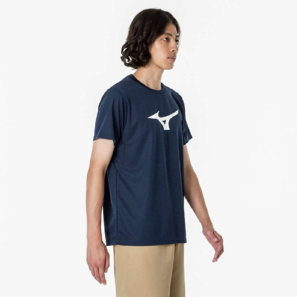 プレインスポーツスクラッチロゴネイビーブルーTシャツ 5.6オンス ヘビーウェイトTシャツ | レディース | 1枚 | 00085