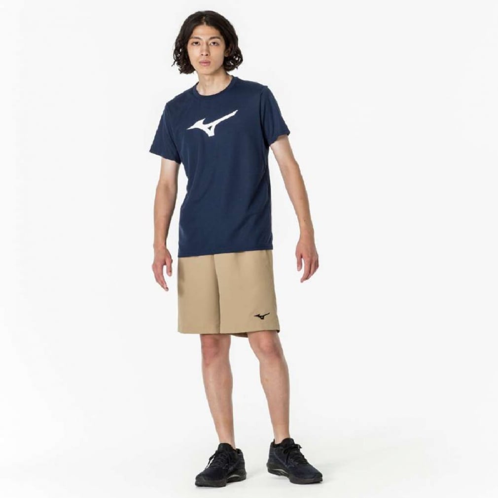ミズノ メンズ レディス テニス 半袖Tシャツ Tシャツ(ビッグRBロゴ