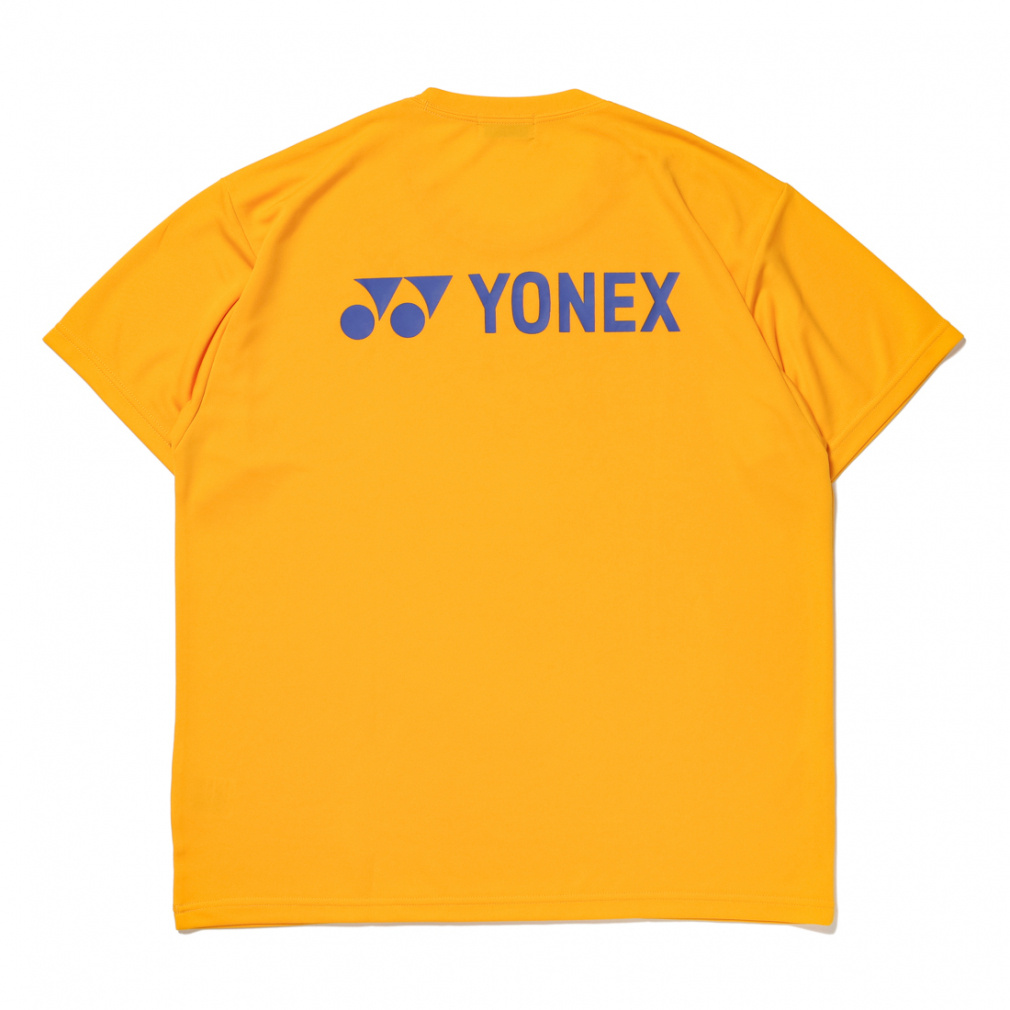 YONEX フード付きベンチコート L 黒/オレンジ ウェア テニス