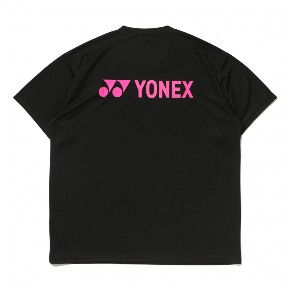 YONEX - オリジナルバドミントンTシャツ 背面ロゴ入り YONEX - オリジナルバドミントンTシャツ 背面ロゴ入り YONEX