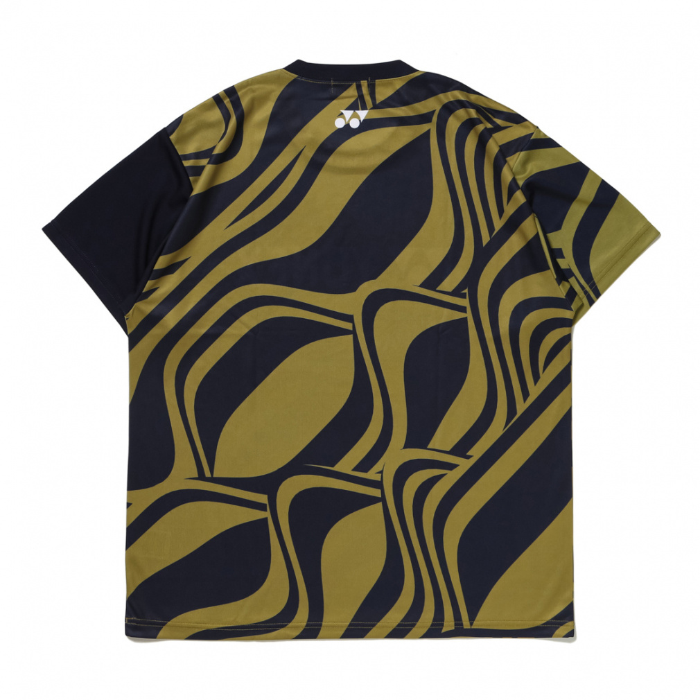 ヨネックス レア Tシャツ ブラック L　　　【 限定 】黒 × 金 ヨネックス メンズ レディス テニス 半袖 グラフィックTシャツ