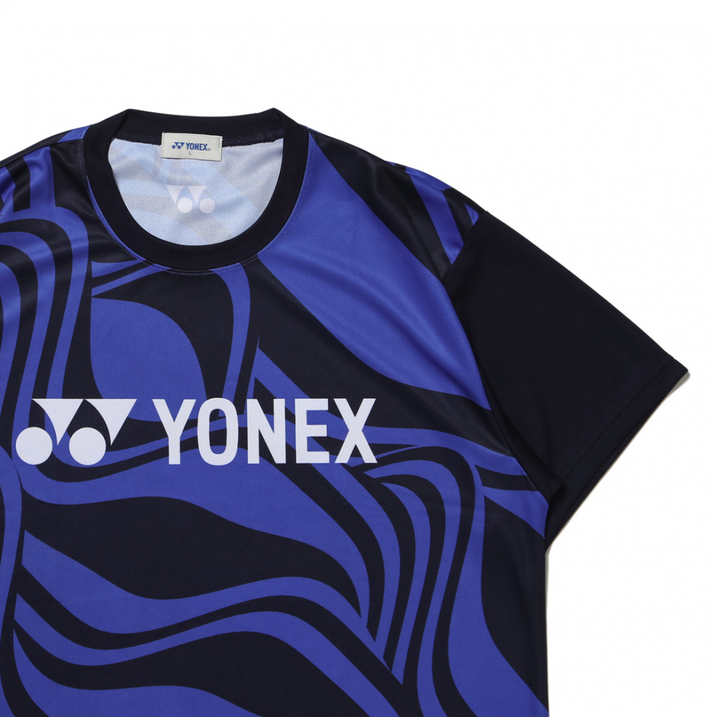 YONEX バドミントン Tシャツ 青 グラフィック Tシャツ(グラフィック)｜Alpen Online