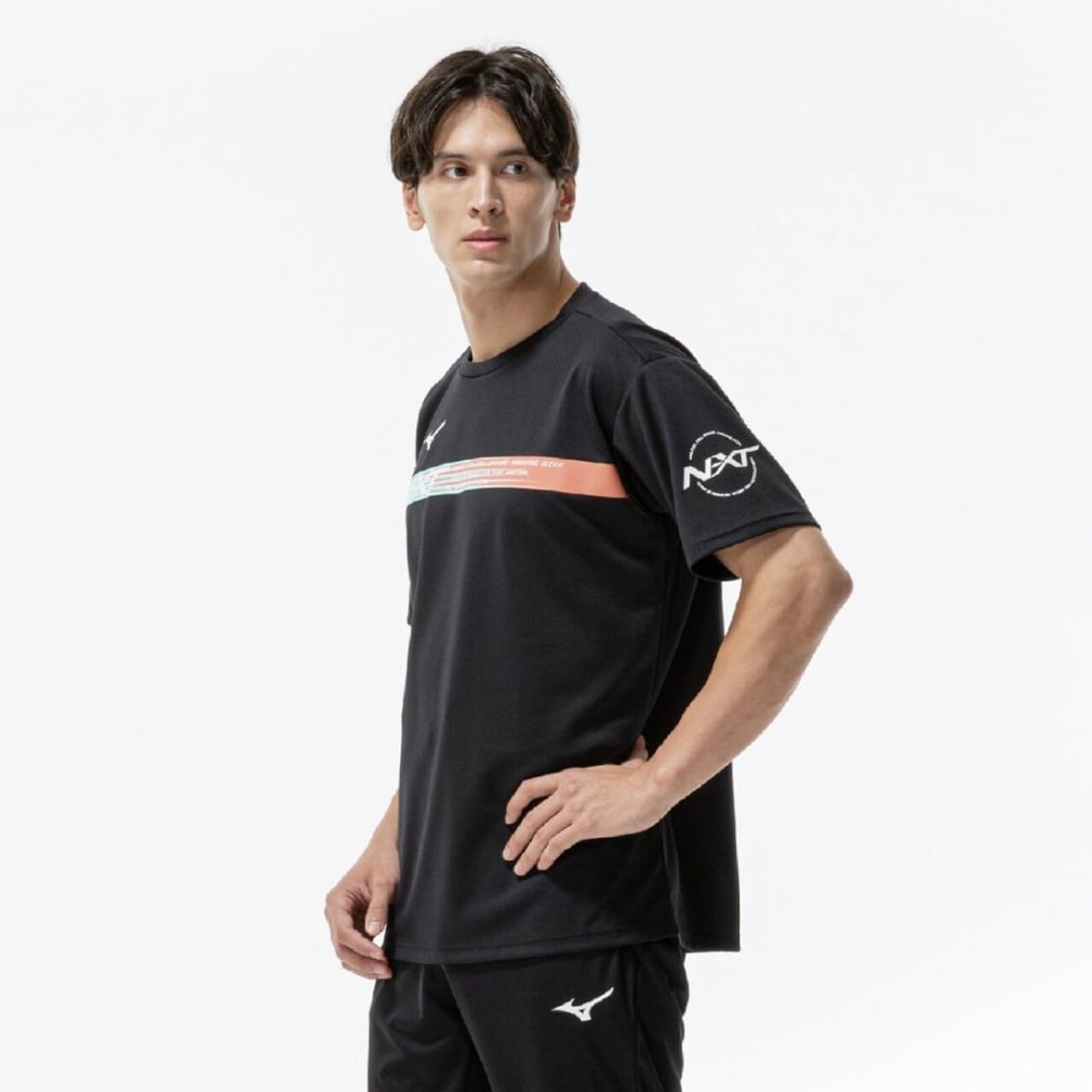 ミズノ メンズ レディス テニス 半袖Tシャツ プラクティスシャツ