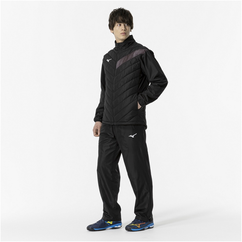 ミズノ メンズ レディス テニス 保温素材 ウインドブレーカー テック