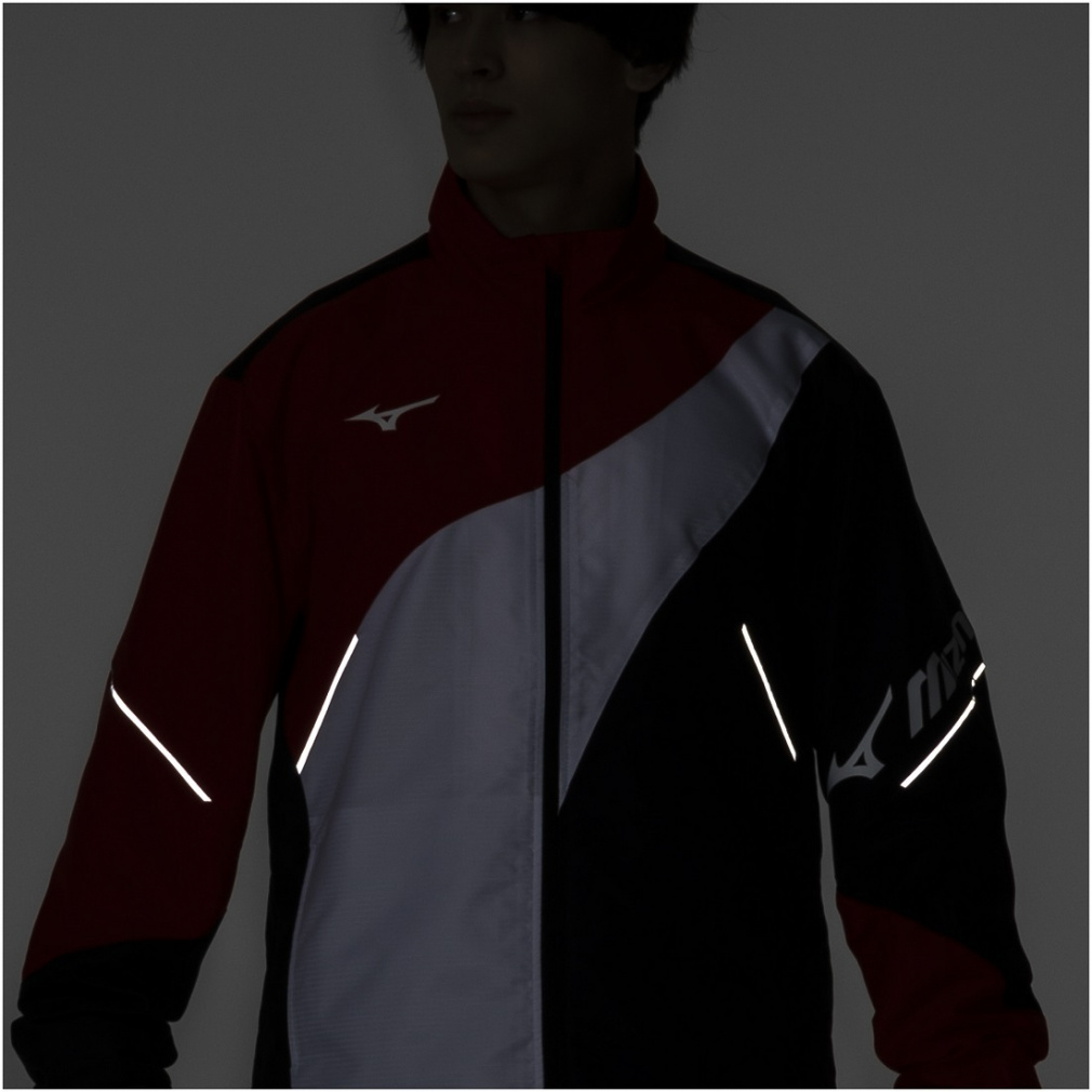ミズノ メンズ レディス テニス 保温 撥水 裏起毛 ウインドブレーカー
