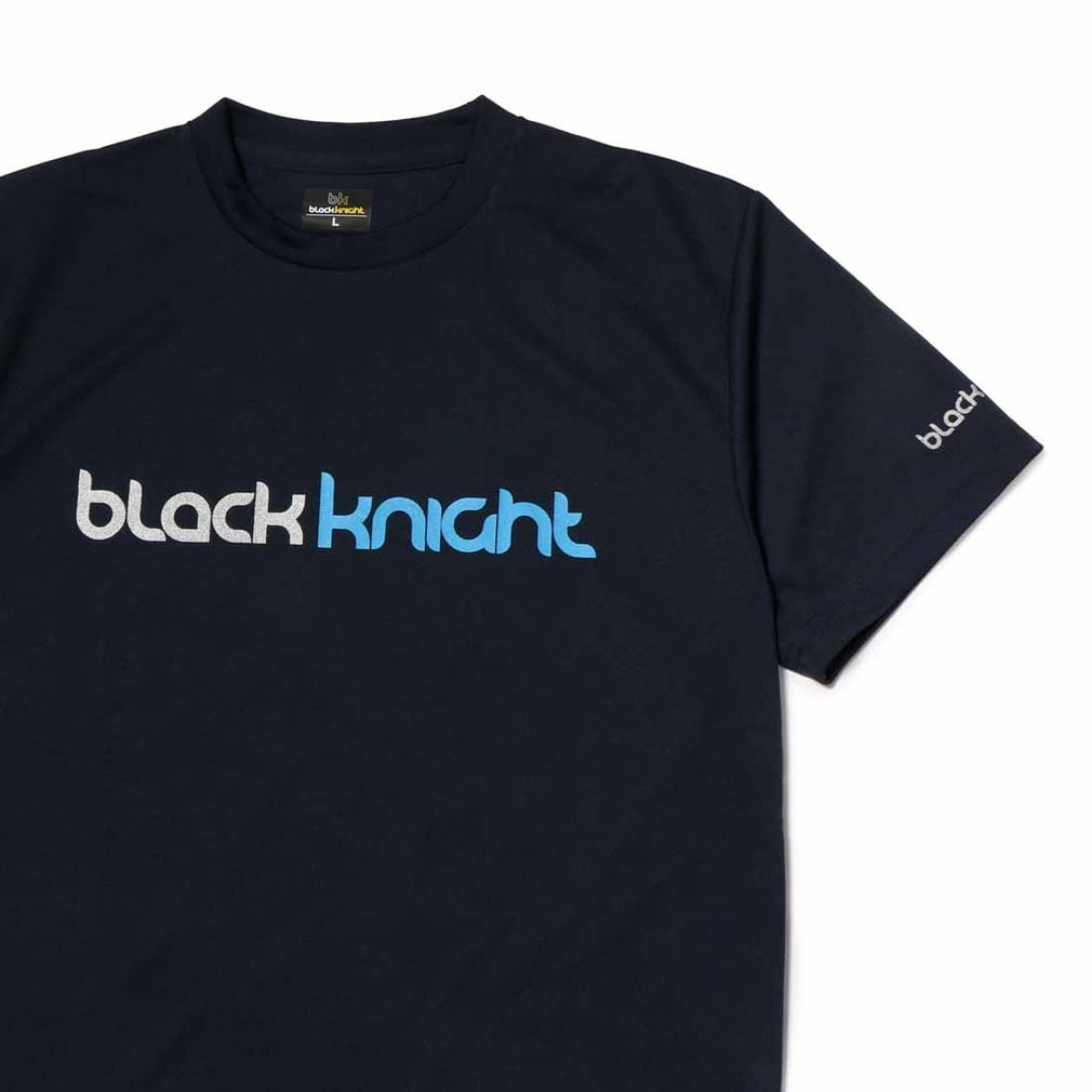 バドミントン Tシャツ 、ウェア、バッグ ブラックナイト メンズ レディス バドミントン 半袖Tシャツ 吸汗速乾