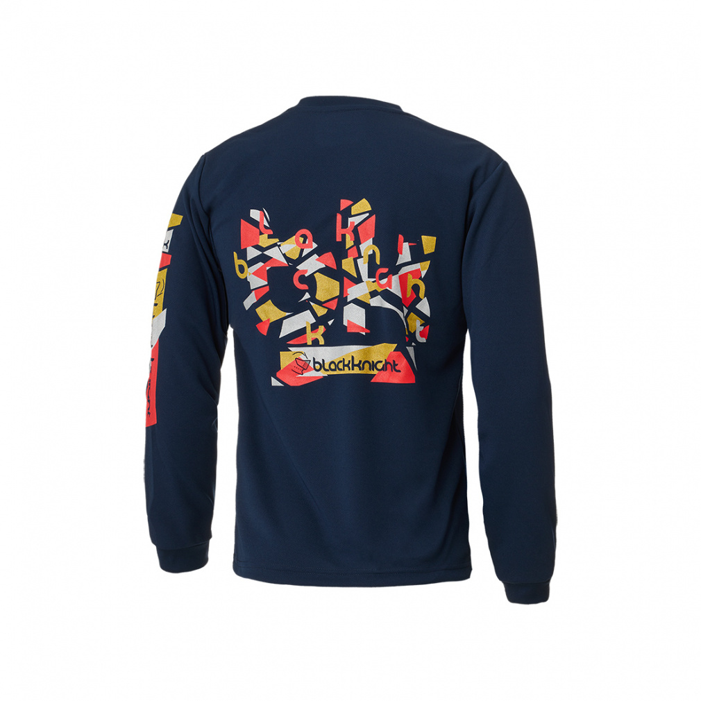 ブラックナイト メンズ レディス テニス 長袖Tシャツ T-4200U 吸汗速乾